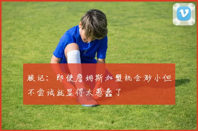 狼记：即使詹姆斯加盟机会渺小但不尝试就显得太愚蠢了