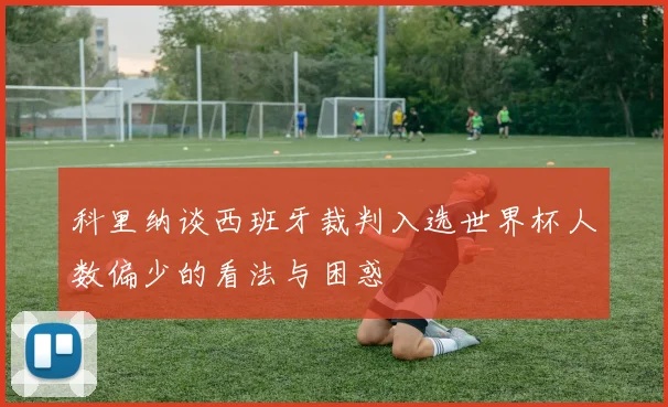 科里纳谈西班牙裁判入选世界杯人数偏少的看法与困惑
